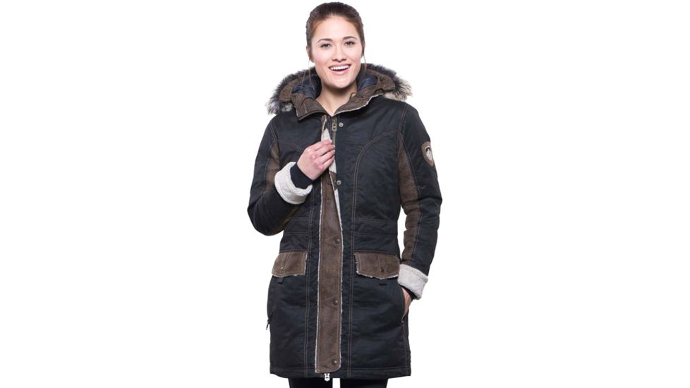 Kuhl Arktik Down Parka - Womens, Raven, Extra Large, 2086-RV-XL