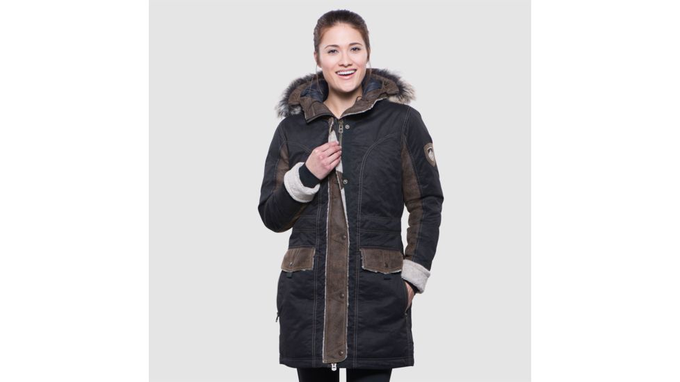 Kuhl Arktik Down Parka - Womens-Raven-Large