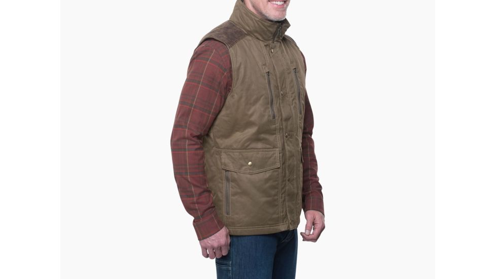 Kuhl Arktik Down Vest - Mens, Dark Khaki, Small, 1077-DKK-S-