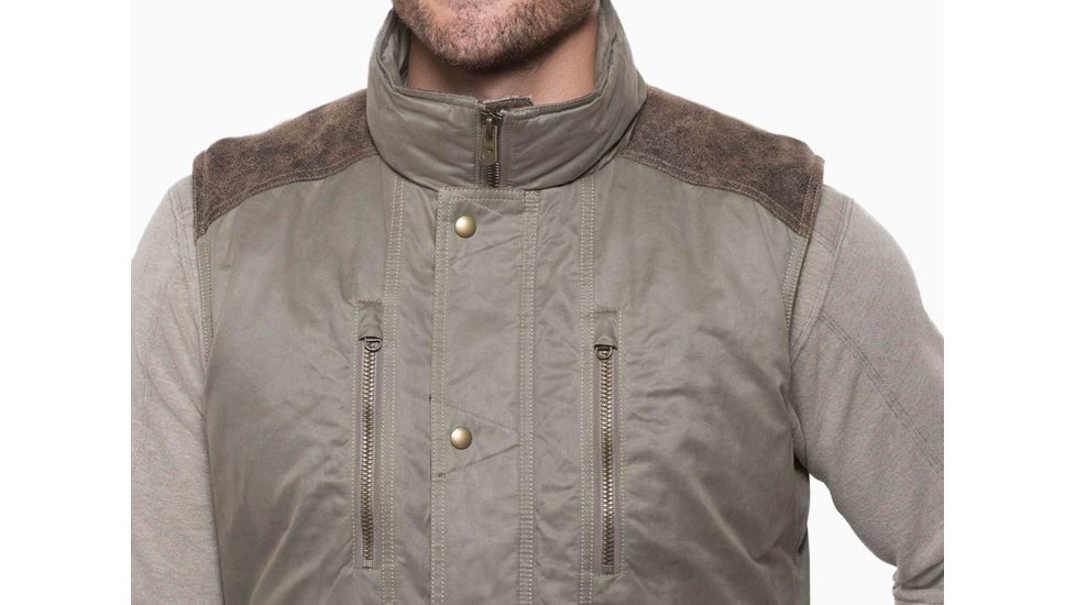 Kuhl Arktik Down Vest - Mens, Dark Khaki, Small, 1077-DKK-S-