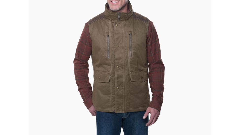 Kuhl Arktik Down Vest - Mens, Dark Khaki, Small, 1077-DKK-S-