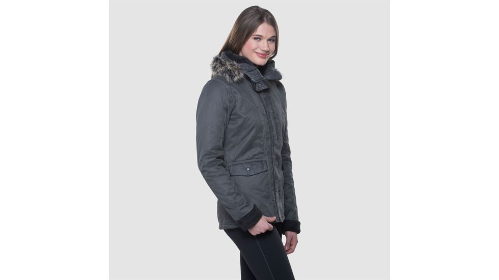 Kuhl Arktik Jacket - Womens-Carbon-Large