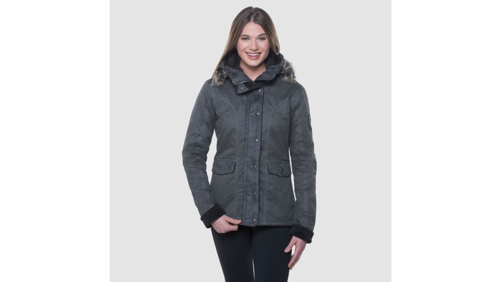 Kuhl Arktik Jacket - Womens-Carbon-Large