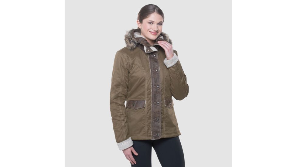 Kuhl Arktik Jacket - Womens-Dark Khaki-Large