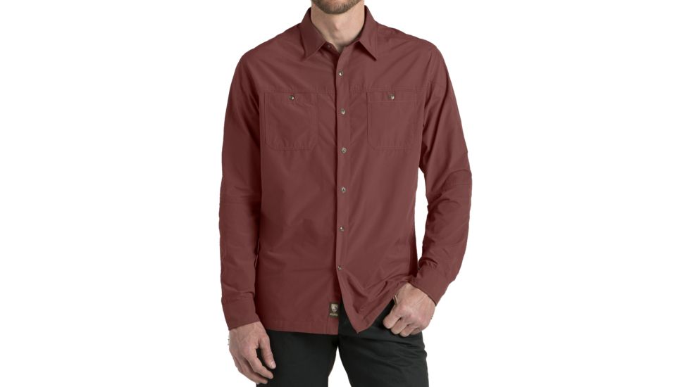 Kuhl Bakbone Shirt - Men's-Rusted Sun-Large