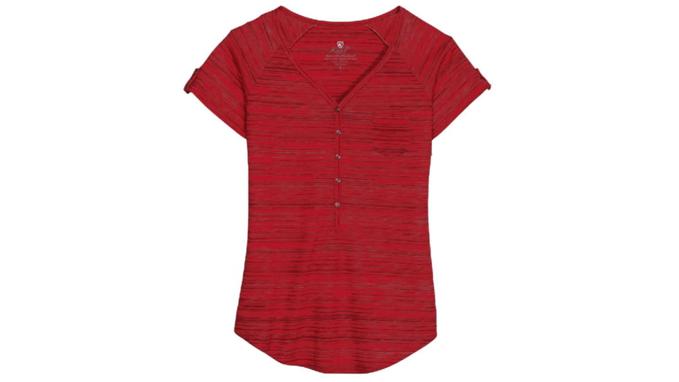 Bella SS - Womens-Watermelon Stripe-Large