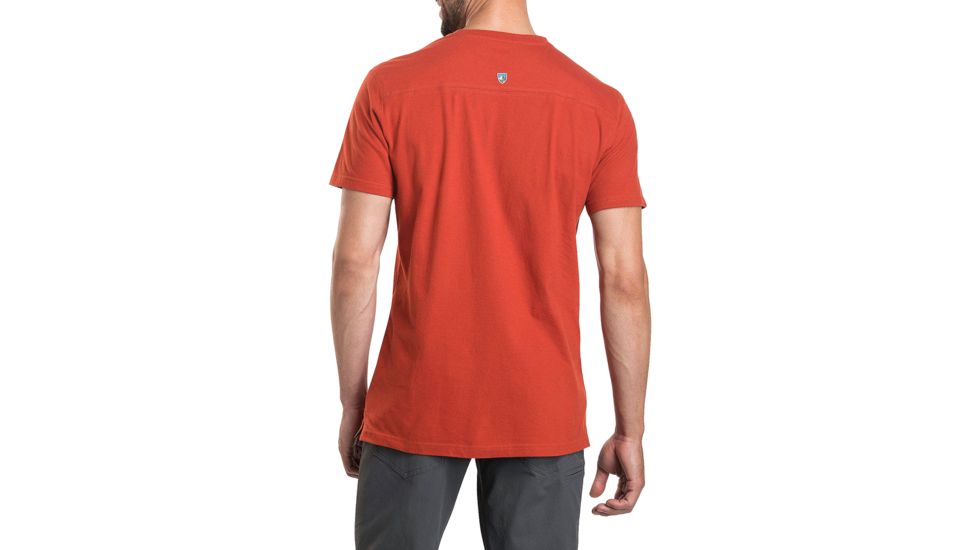 Kuhl Bravado Tee Shirt - Mens, Sunset Orange, Small, 7200-SOR-S-