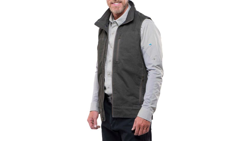 Kuhl Burr Vest - Mens, Gun Metal, 2XL, 1042-GUN-XXL