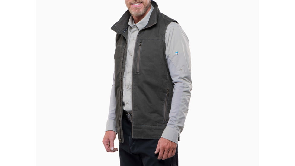 Kuhl Burr Vest - Mens, Gun Metal, 2XL, 1042-GUN-XXL