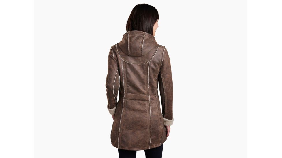 Kuhl Dani Sherpa Trench - Womens, Oak, 2XL, 2110-OAK-XL