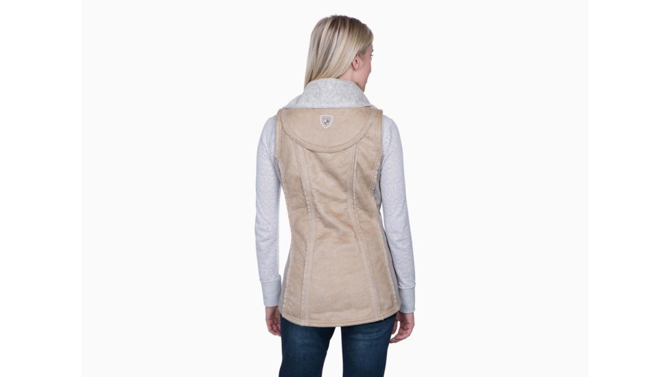 Kuhl Dani Sherpa Vest - Womens, Almond, 2XS, 2088-AL-XS
