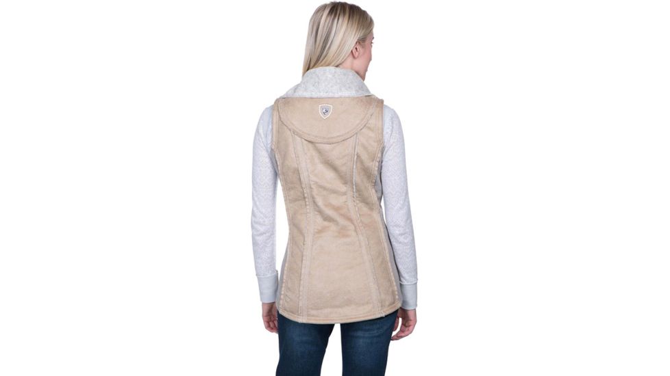 Kuhl Dani Sherpa Vest - Womens, Almond, Extra Small, 2088-AL-XS