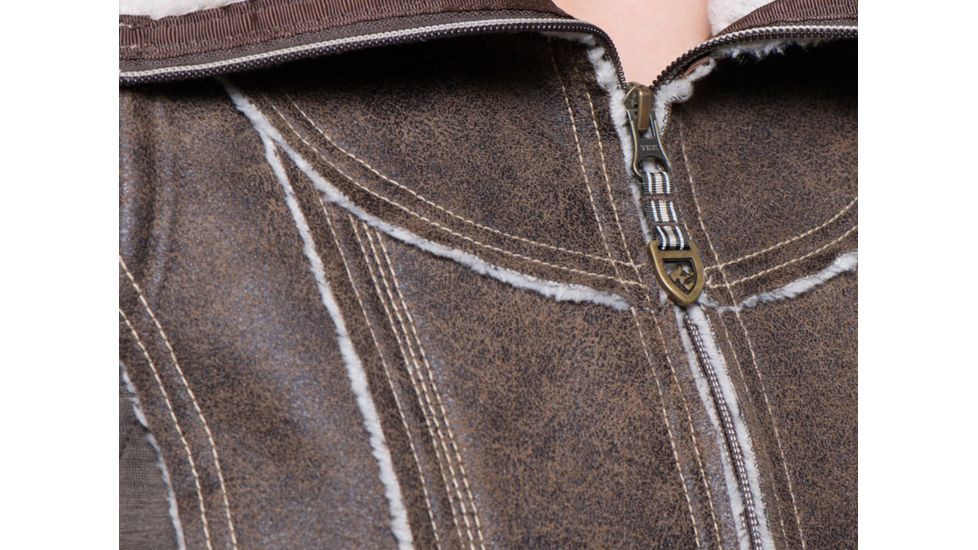 Kuhl Dani Sherpa Vest - Womens, Oak, Large, 2088-OAK-L