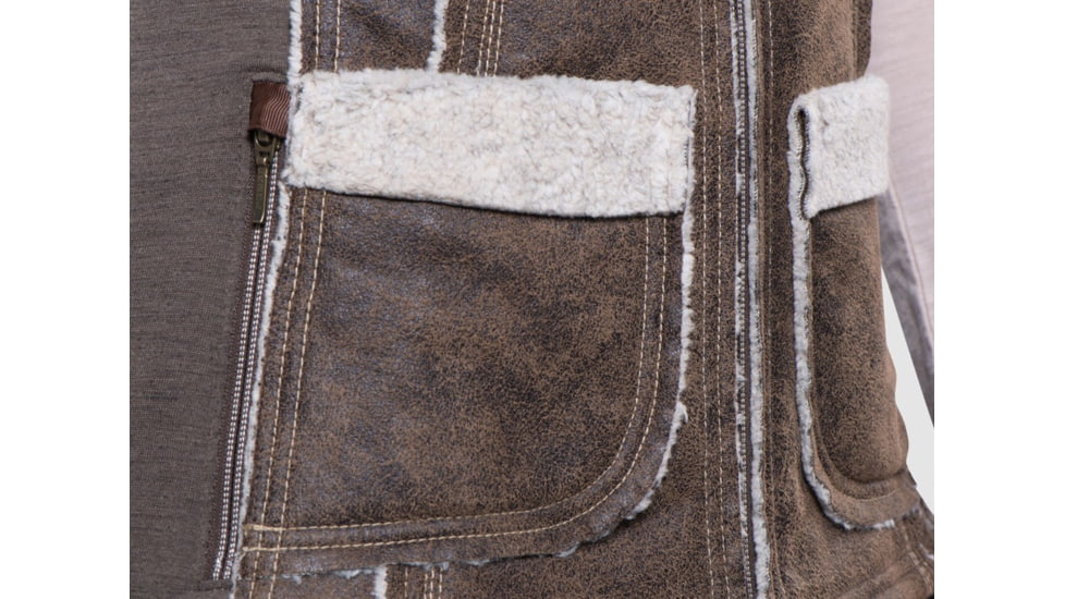Kuhl Dani Sherpa Vest - Womens, Oak, Large, 2088-OAK-L