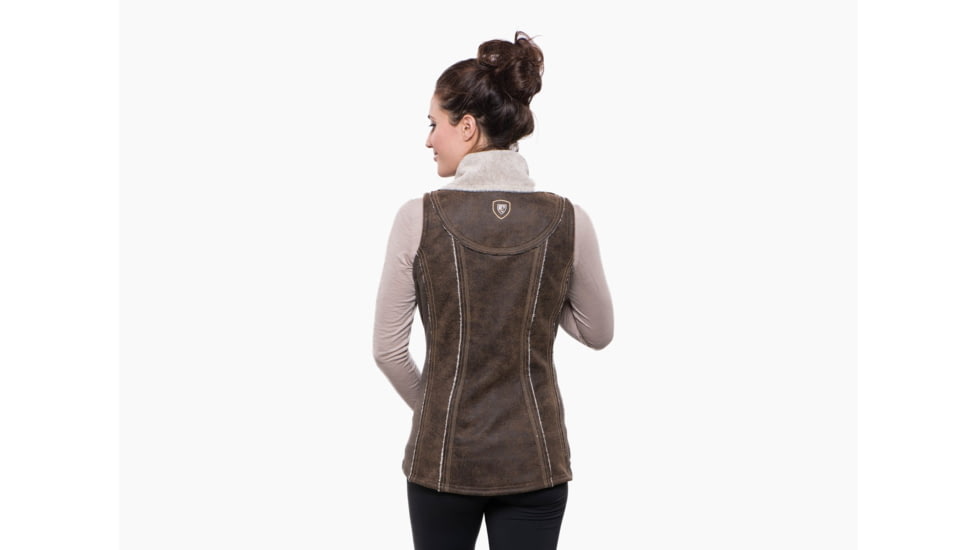 Kuhl Dani Sherpa Vest - Womens, Oak, Large, 2088-OAK-L
