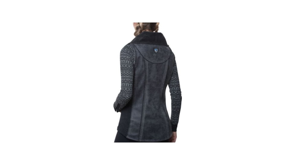 Kuhl Dani Sherpa Vest - Womens, Raven, Medium, 2088-RV-M