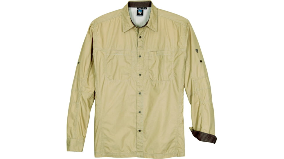Kuhl Driftr Shirt - Men's-Khaki-Medium
