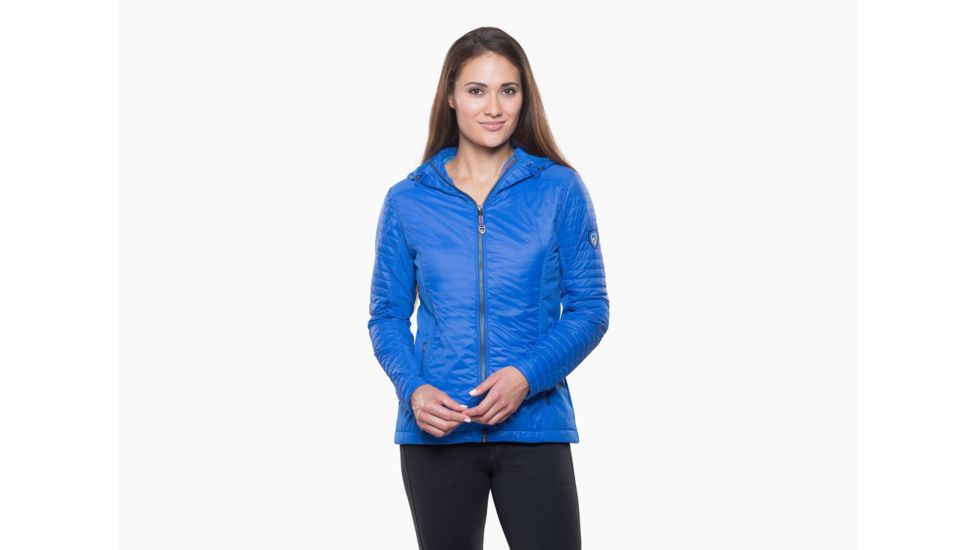 Kuhl Firefly Hoody - Womens, Pacific Blue, Extra Small, 2073-PCB-XS