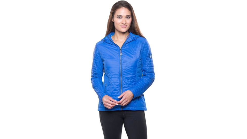 Kuhl Firefly Hoody - Womens, Pacific Blue, Extra Small, 2073-PCB-XS