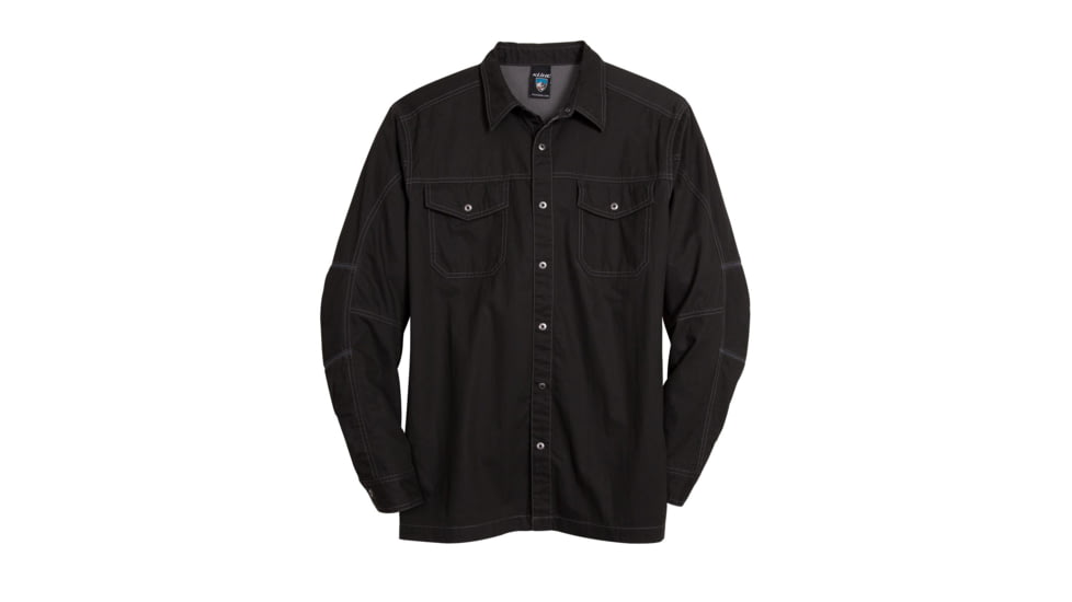 Kuhl FlakJak Shirt-Men's-Black-Large