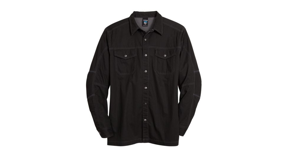 Kuhl FlakJak Shirt - Mens-Black-Small