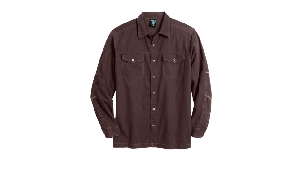 Kuhl FlakJak Shirt - Men's-Dark Brown-XX-Large