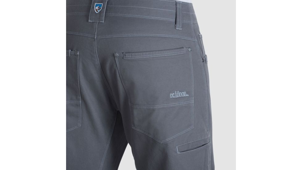 Kuhl Free Rydr Pant - Mens-Storm Grey-32 Waist-Short Inseam