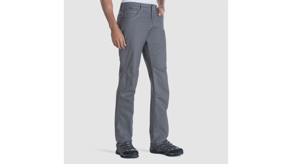 Kuhl Free Rydr Pant - Mens-Storm Grey-32 Waist-Short Inseam