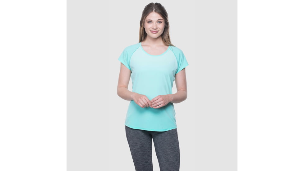 Kuhl Harmony Short Sleeve Shirt - Womens-Belize-X-Small