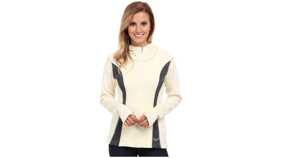 Kuhl Heidi Full Zip Hoody-Women's-Natural-Large