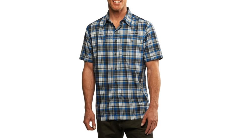 Kuhl Instagatr Short Sleeve Shirt - Men's-Lake Blue-Small