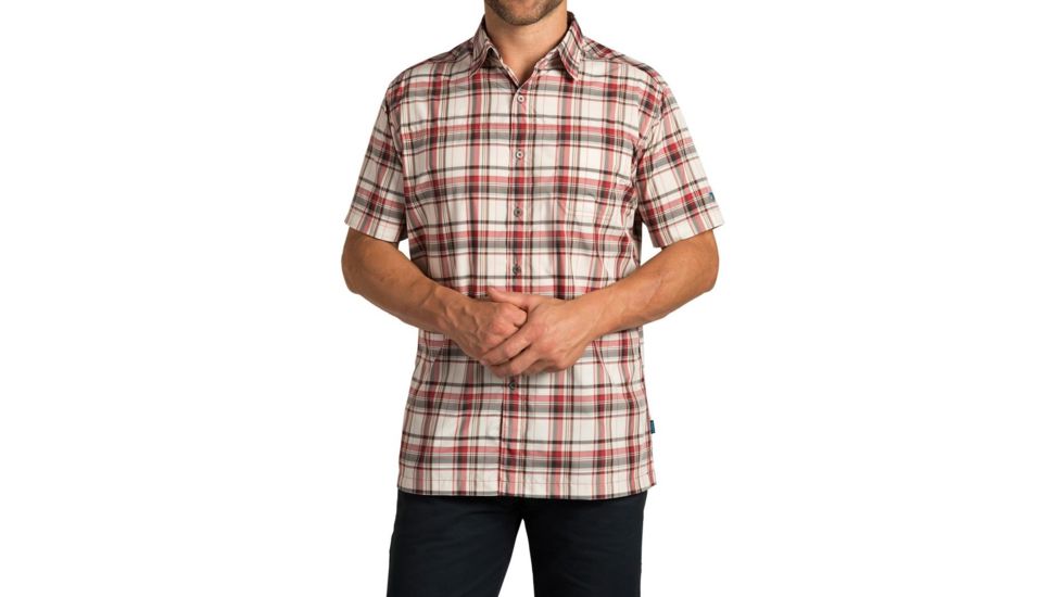 Kuhl Instagatr Short Sleeve Shirt - Mens-Chili Pepper-Medium