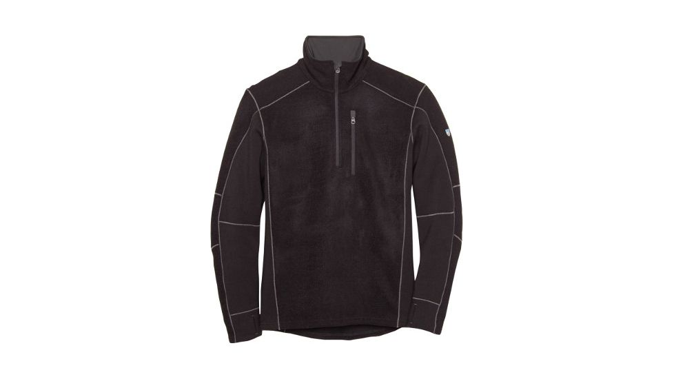 Kuhl Interceptr 1/4 Zip - Men's-Black-X-Large