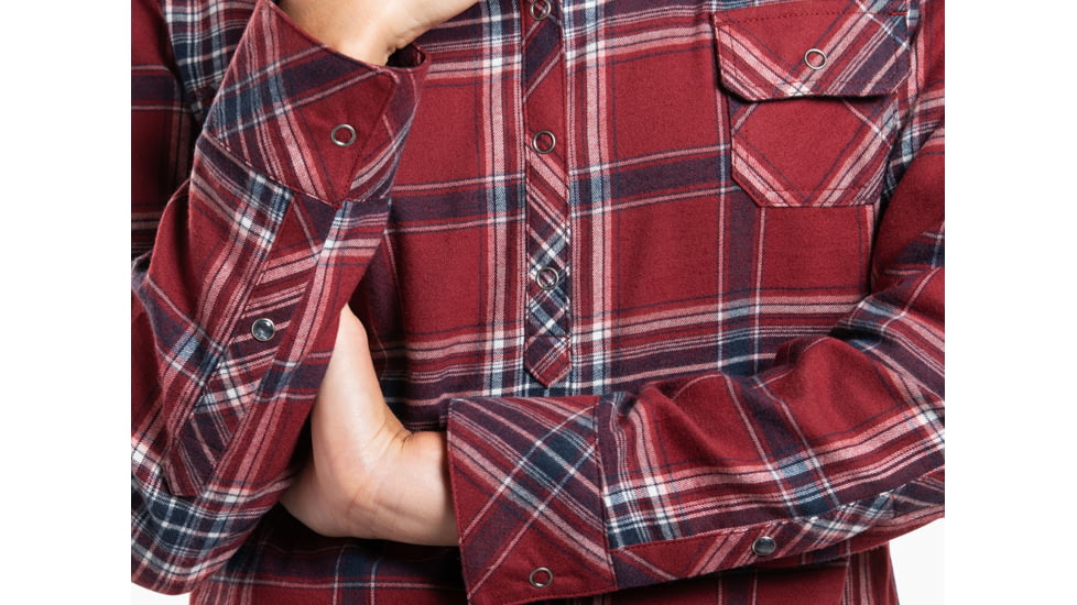 Kuhl Keeva Flannel - Women's, Currant, Medium, 8219-CUR-M