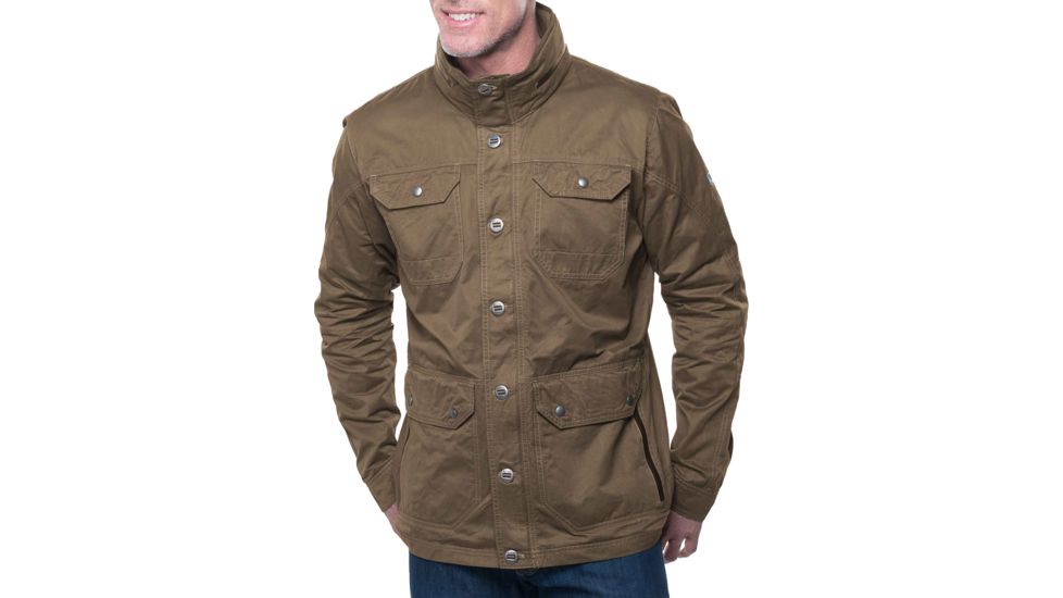 Kuhl Kollusion Jacket - Mens-Dark Khaki-Small