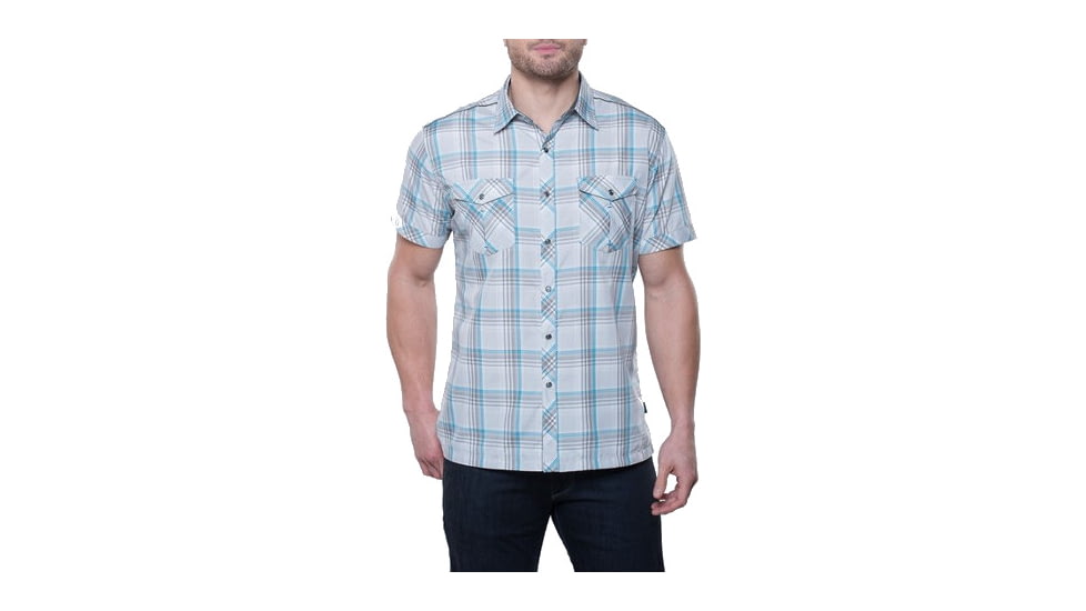 Kuhl Konquer Short Sleeve Shirt - Men's-Stone-Small