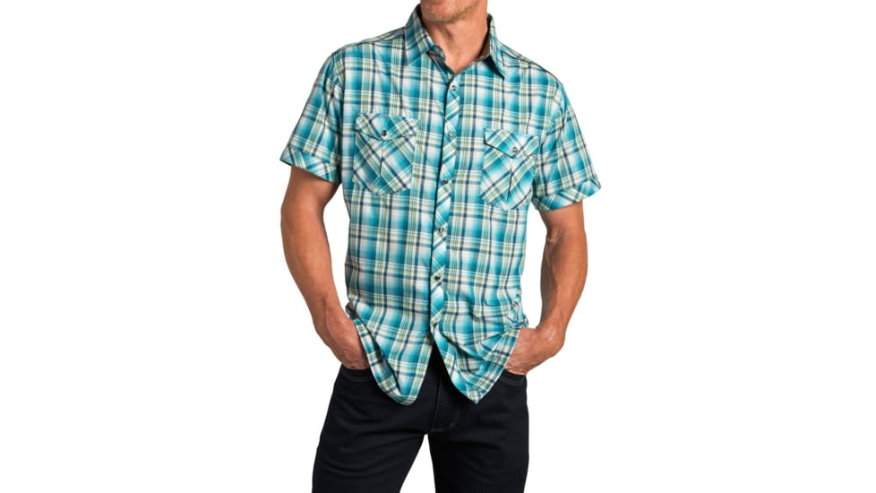 Kuhl Konquer Short Sleeve Shirt - Men's-Skuba Lime-XX-Large