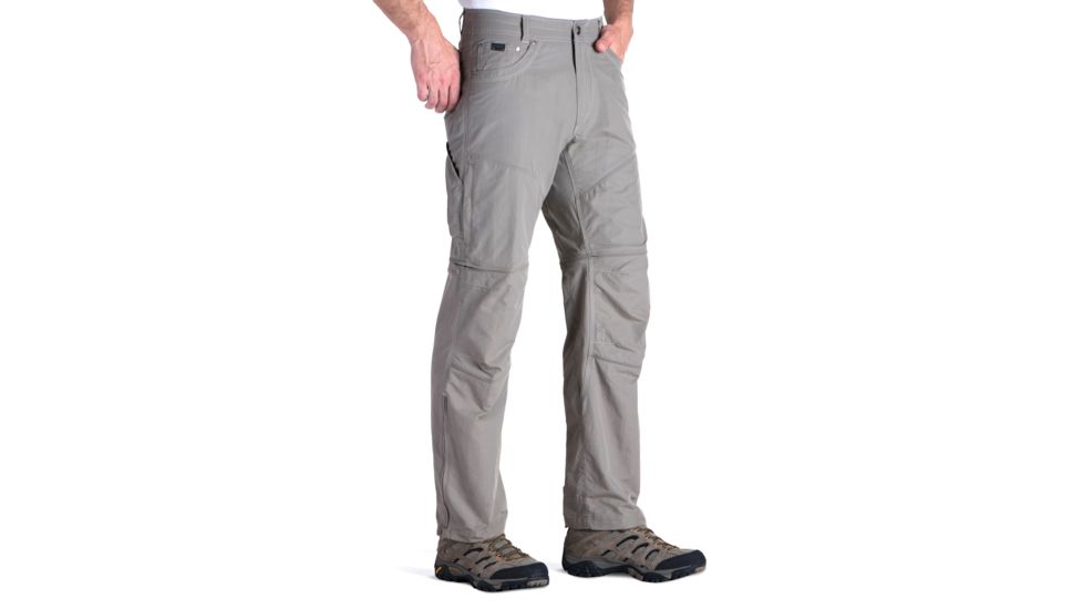 Kuhl Liberator Convertible Pant - Mens-Khaki-Long Inseam-33 Waist kul0010-33 Waist-Long Inseam-Khaki