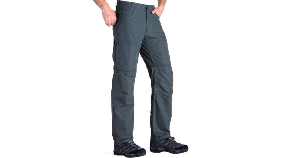 Kuhl Liberator Convertible Pants - Mens, Carbon, 40 Waist, Regular Inseam, 5041-CA-40-32