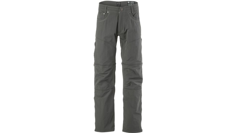 Kuhl Liberator Convertible Pants - Mens, Carbon, 42 Waist, Regular Inseam, 5041-CA-42-32