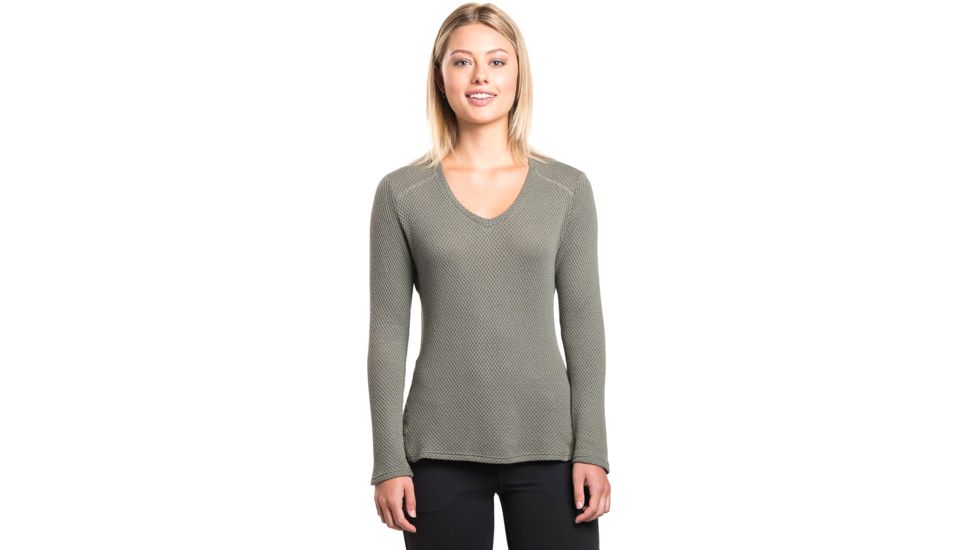 Kuhl Lyrik Sweater - Womens, Sage, Extra Large, 4230-SG-XL