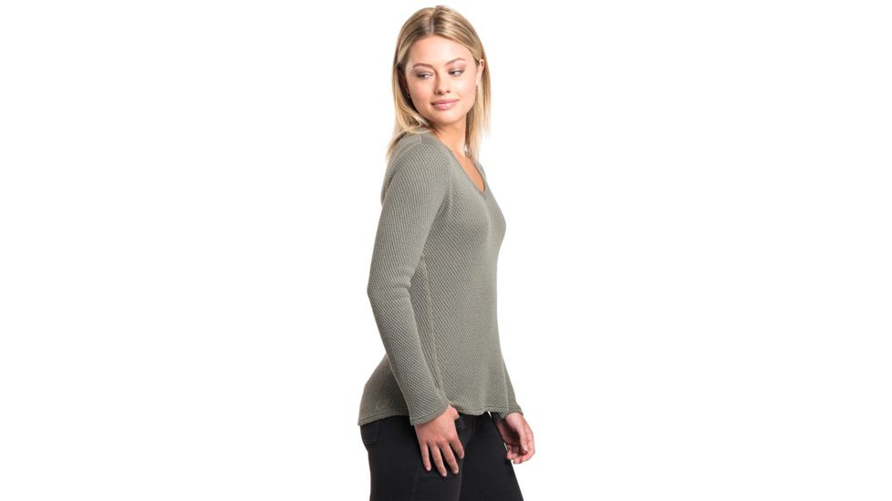 Kuhl Lyrik Sweater - Womens, Sage, Extra Small, 4230-SG-XS