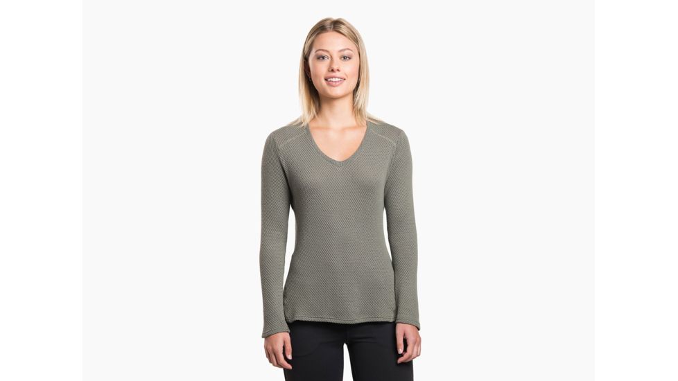 Kuhl Lyrik Sweater - Womens, Sage, Extra Small, 4230-SG-XS