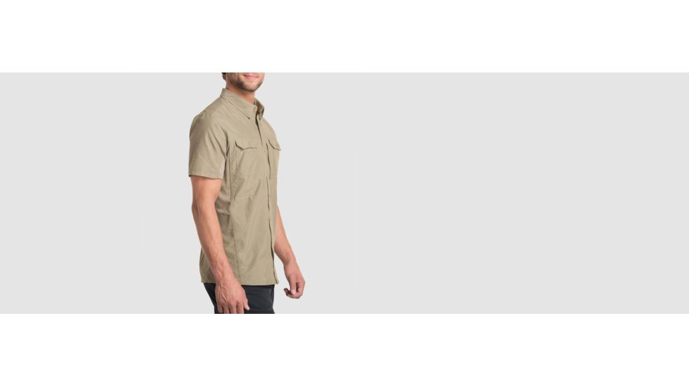 Kuhl Mens Airspeed Short Sleeve, Kelp, S, 7194KELPS