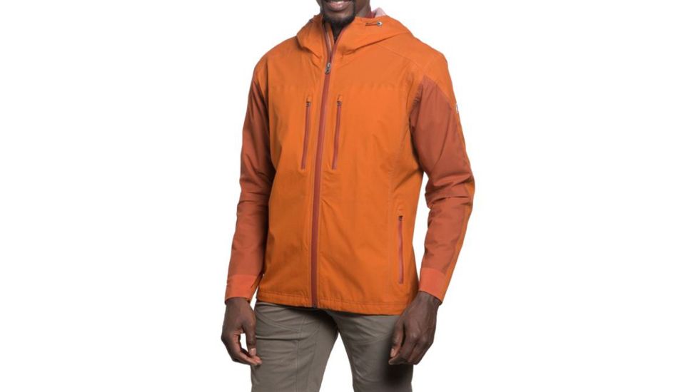 Kuhl Mens Jetstream Jacket, Sunset Orange, XL, 1066SUNSET ORANGEXL