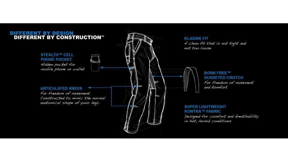 Kuhl Mens Kontra Pant, Sawdust, 30 Waist, 5132SAWDUST3230