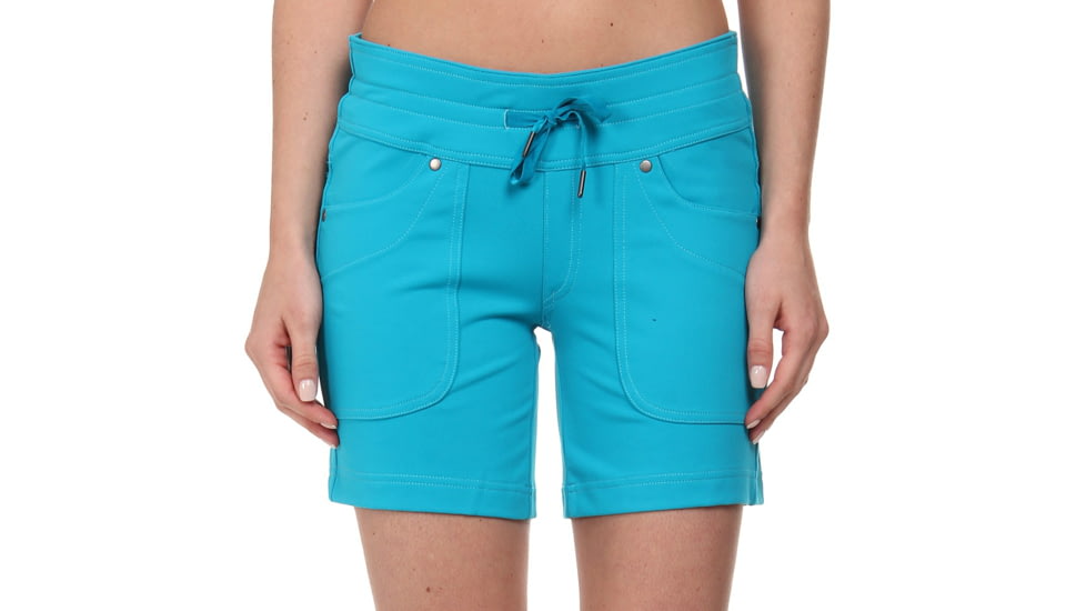 Kuhl Mova Short 6in - Women's-Teal-4