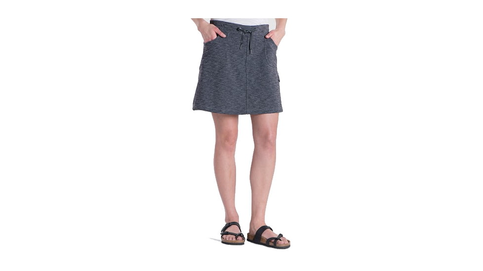 Kuhl Mova Skort - Women's-Charcoal Heather-X-Small