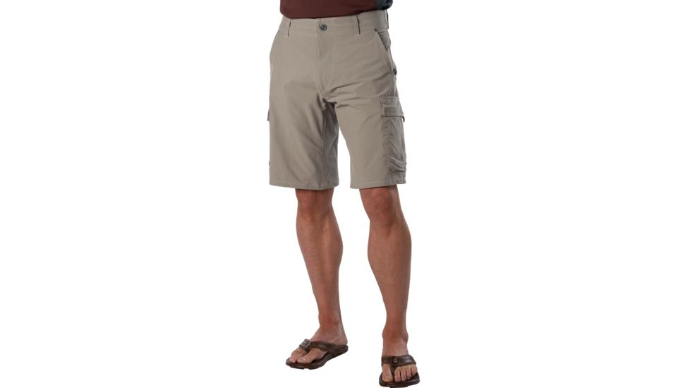 Kuhl Raptr Cargo Short - Mens-Dark Khaki-30 Waist