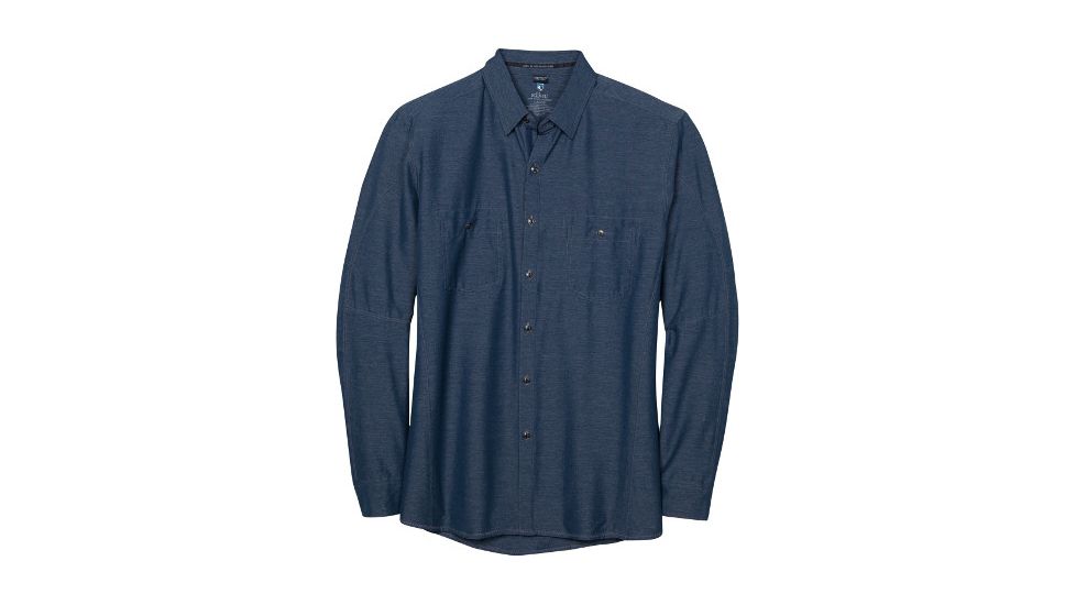 Kuhl Reklaimr Long Sleeve Shirt - Men's-Pirate Blue-Large